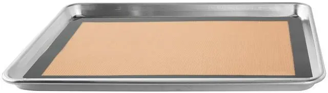 Alt view image 6 of 6 - Pro Silicone Baking Mat - Set of 2 Non-Stick Half Sheet (16-1/2" x 11-5/8") Food Safe Tray Pan Liners