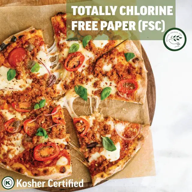 Alt view image 3 of 7 - 10x10 Parchment Paper Squares (200 Sheets), Unbleached, High Heat, Non-stick, Pre-cut Baking Paper - Fits 10x10 Square Pans, Toaster Oven Trays, Air Fryer, Dehydrator - Baking and Roasting