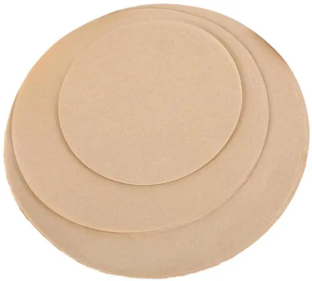 Main image of 150 Sheets Round Baking Parchment Paper,6, 8, 10 Inch Parchment Paper Rounds Non-Stick Precut Parchment Paper Sheets for Baking, Cookies, Pizza, Steamer & Grilling