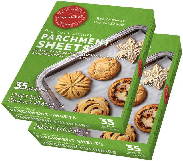 Main image of Culinary Parchment Paper Sheets Precut Nonstick 35 Count 2 Pack