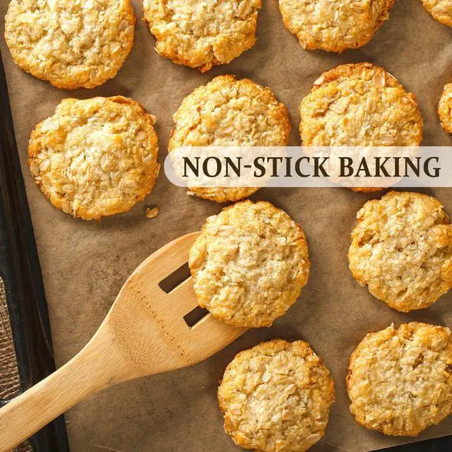 Alt view image 3 of 7 - Parchment Paper Sheets, Unbleached Parchment Baking Sheets, Precut Parchment Paper 12 x 16 IN, Non-Stick Parchment Paper for Baking Grilling Air Fryer Steaming Bread Cake Cookie - 50 Count