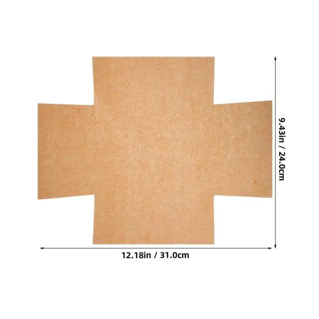 Alt view image 5 of 7 - 100pcs Natural Kraft Loaf Pan Liners - 31x24cm Non-stick Parchment Paper for Bread Baking - Greaseproof Disposable Toast Bread Liners for Homemade Cake & Pastry - Unbleached