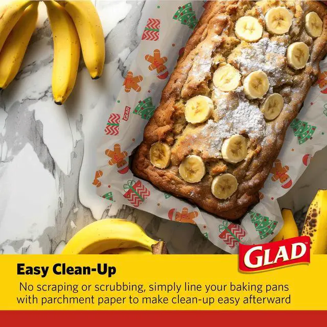 Alt view image 5 of 6 - Holly Jolly Printed Pattern Holiday Parchment Paper Baking Sheets, Pre-Cut 12 x 16 Inch, Non-Stick, Oven Safe, Fun Christmas Designs for Holiday Cookies, 25 Count