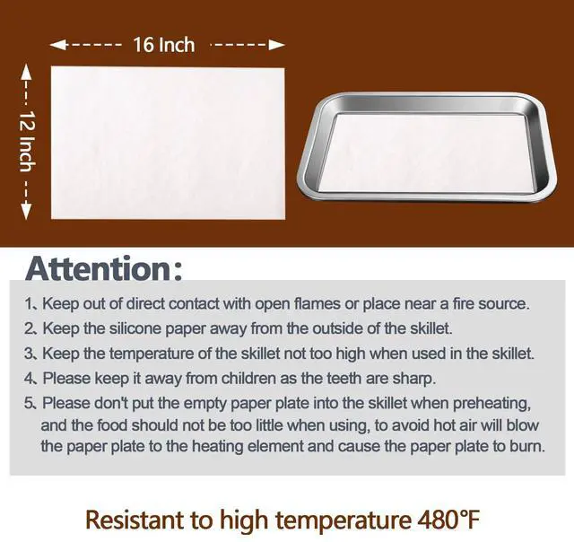 Alt view image 3 of 7 - 120PCS Thickened Parchment Paper, 12×16 In Heavy Duty & Non-Toxic Parchment Paper Sheets, White Parchment Paper for Bread Making, Pastry Baking, Daily Kitchen Use, No Cut Needed