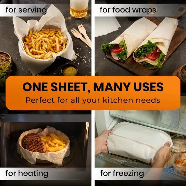 Alt view image 5 of 7 - 120 Pcs 16x24 Inch Parchment Paper Sheets by Parchment Baking Paper, Parchment Paper - Perfect for Baking, Precut Non-Stick Sheets, Eco-Friendly, Will Not Curl or Burn