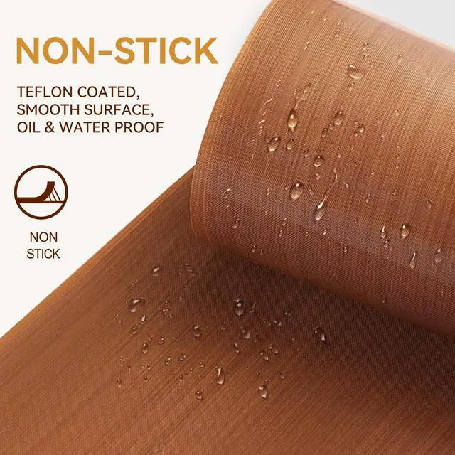 Alt view image 2 of 7 - 3Pcs Reusable Teflon Parchment Paper Baking Sheets, 12x16 inch Baking Paper, Non-Stick, Non-Toxic, Heat Resistant, Baking Liner for Baking, Cooking