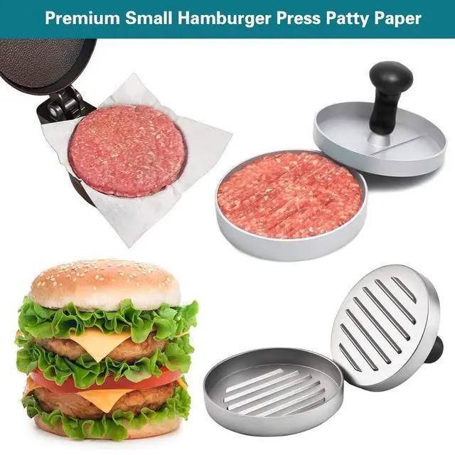 Alt view image 5 of 7 - Parchment Paper Squares, 4x4 Inch, Set of 300, Small Hamburger Patty Paper/Nonstick Precut Square Baking Parchment for Separating Small Burger Patty, Cookies & Other Foods, or Baking & Candy Wrapper