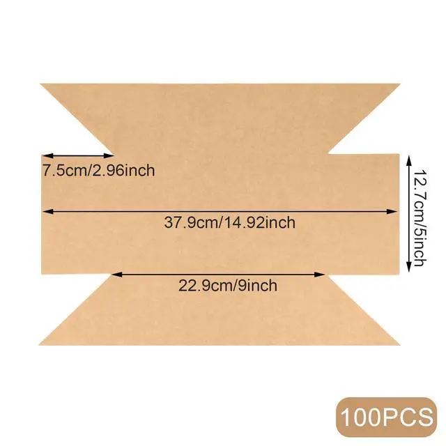 Alt view image 2 of 6 - 100 Pcs Parchment Paper Loaf Pan Liners for Baking Bread 9x5 in Loaf Pan Parchment Liners Disposable Non-Stick Bread Pan Liners Loaf Liners for Baking Toast Bread
