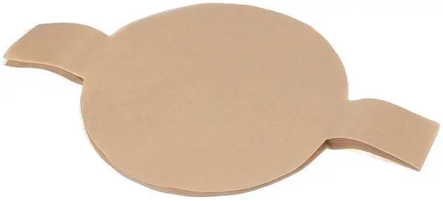Main image of 10 Inch Round Parchment Paper, Non Stick Circle Baking Sheets Paper Precut Liners with Lift Tabs for Air Fryer Cake Baking Cake Pan (Wood Color, Pack of 100)