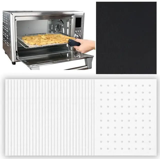 Main image of Parchment Paper Sheets for Toaster Oven Air Fryer 10 x 12 Compatible with Cuisinart, Breville, Black and Decker + More, Precut Perforated Non-Stick Oven Liners for Baking, Cooking, Dehydrator