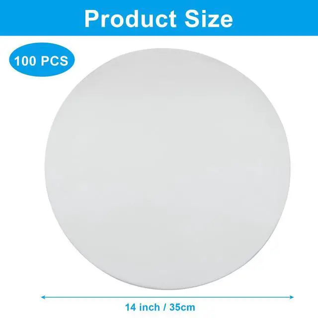 Alt view image 3 of 5 - Inch Parchment Paper Rounds, 100 Pcs