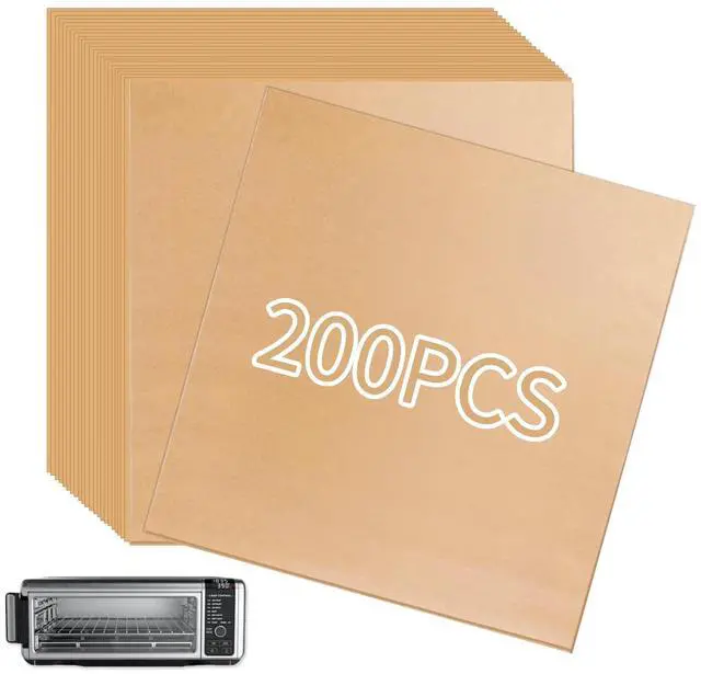 Main image of 12-inch Air Fryer Parchment Paper Squares for Ninja Air Fryer SP101 SP151 Oven, 200 Pcs