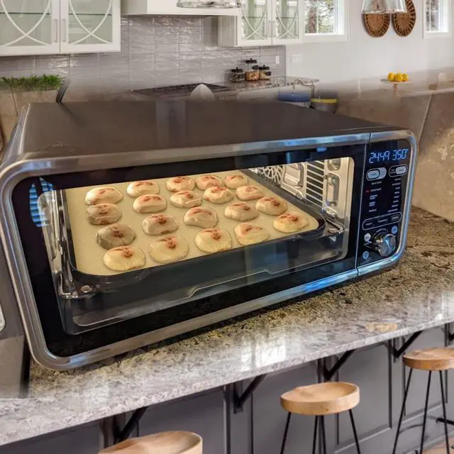 Alt view image 5 of 6 - inch Air Fryer Parchment Paper Squares, 100 Sheets Unbleached Pre-Cut Baking Disposable Paper Liner for Ninja Foodi Flip SP101/SP201/SP301/SP351, Cuisinart Toaster Oven, Microwave