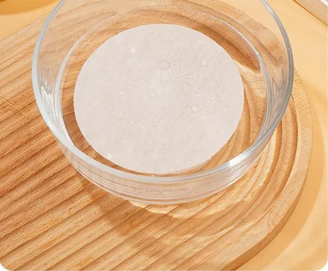 Alt view image 6 of 7 - 500pcs 4.5 Inch Hamburger Patty Paper Rounds White Parchment Paper Non-Stick Food Grade Burger Paper Sheets for Burger Press/Separating Frozen Patties (4.5")