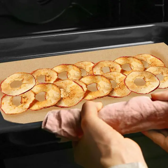 Alt view image 5 of 7 - 200 PCS Freeze Dryer Tray Mats for Harvest Right Freeze Dryer Trays, Non-Stick Baking Mats One-Off Parchment Paper Compatible with Harvest Right Freeze Dryer Trays (Large - 19.9" x 8.4")
