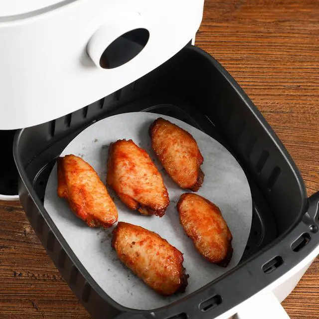 Alt view image 4 of 6 - 11 Inch Parchment Paper Baking Sheets Rounds, 100Pcs Non Stick Precut Baking Parchment, Korean BBQ Grill Paper Dutch Oven Liners for Springform Cake Tin, Toaster Oven, Microwave