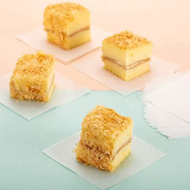 Alt view image 6 of 7 - Square Patty Paper 4x4 Inch, Set of 300, Non Stick Patty Paper Sheets for Burger Press, Patty Serperate and Cake Baking,Freezing and Caramel Candy Wrappers