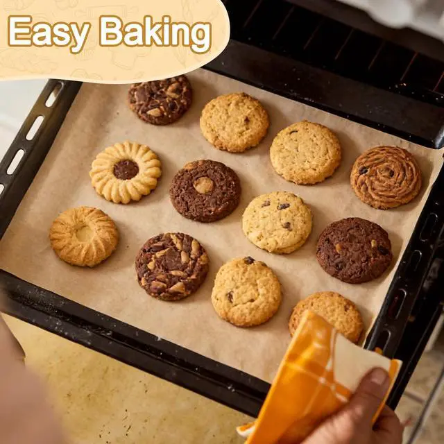 Alt view image 5 of 7 - 360 Pcs Parchment Paper Sheets, Non-Stick, Pre-cut (12x16 Inch)