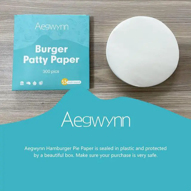 Alt view image 5 of 7 - Hamburger Patty Paper Round 5.5 Inch 300 Pcs, Parchment Burger Papers Non Stick Easy to Remove Separate Frozen Pressed Patties (5.5 Inch)
