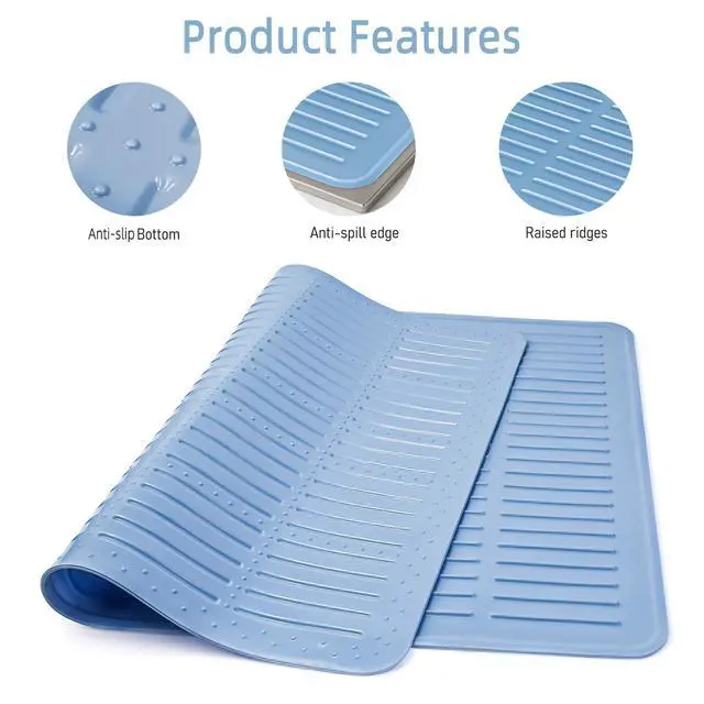 Alt view image 5 of 7 - Stove Top Cover for Electric Stove Glass Ceramic Flat Cooktop - XL Thicken 30 * 21 In Heat-Resistant Oven Induction Protector Extra Large Dish Drying Mat Bar Pad for Kitchen Countertop Range Covers