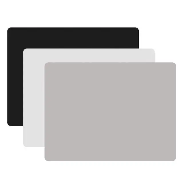 Alt view image 2 of 6 - 3 Pack Silicone mat Large Silicone Sheets for Crafts, Liquid, Resin Jewelry Casting Molds Mat, Silicone Placemat 15.7 x 11.8 (Black & Gray & Beige)