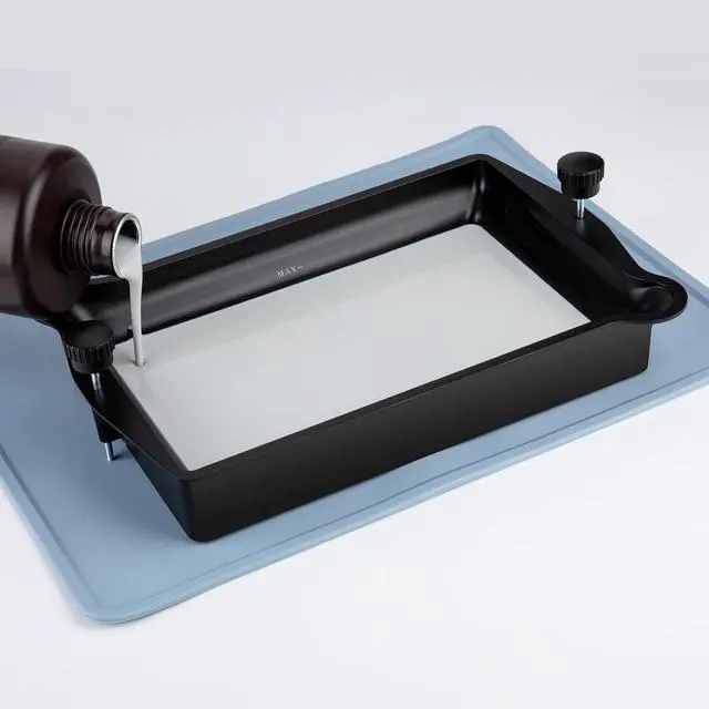 Alt view image 6 of 7 - Silicone Mat 400 × 300mm, Perfect for Paint Clay Play Dough Mat, DIY Arts and Crafts - Protect Work Surface for ELEGOO Mars, Saturn, Photon SLA LCD DLP 3D Resin Printers Accessories