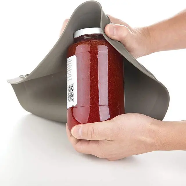 Alt view image 5 of 7 - Silicone Heat Resistant Multifunctional Mat, 12- Inch Diameter, Gray - Non-Slip Kitchen Protector for Hot Pots and Pans, 1 Piece