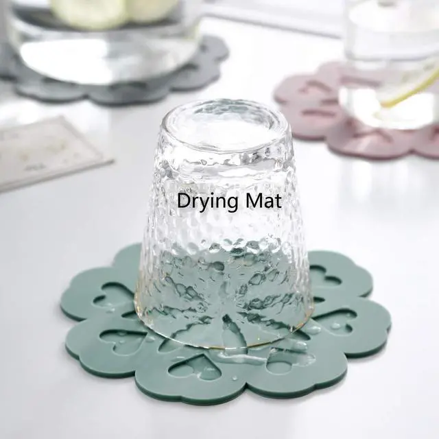 Alt view image 5 of 7 - Set 4 Silicone Trivet Mat - Hot Pot Holder Hot Pads for Table & Countertop - Trivet for Hot Dishes - Non-Slip & Heat Resistant Modern Kitchen Hot Pads for Pots & Pans, Assort 4 Colors