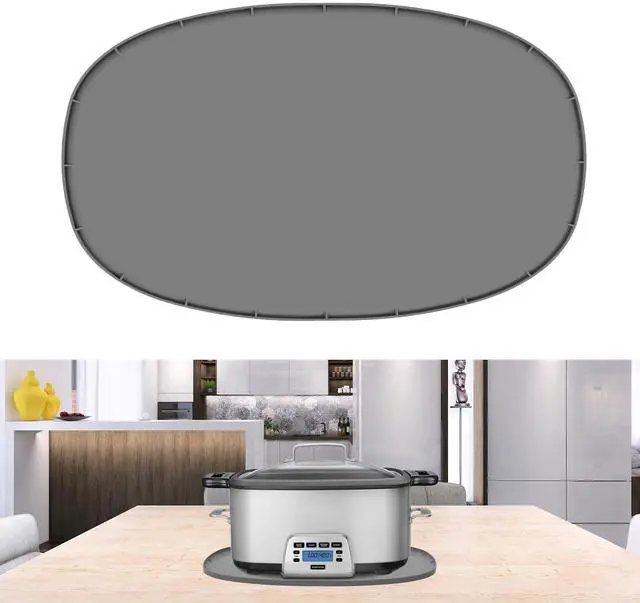 Main image of Heat Resistant Mat for 6-8 Quart Slow Cooker, Silicone Trivet