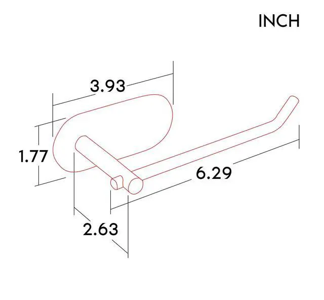 Alt view image 3 of 3 - Hand Towel Holder/Towel Ring - Self Adhesive Towel Bar for Kitchen and Bathroom No Drilling