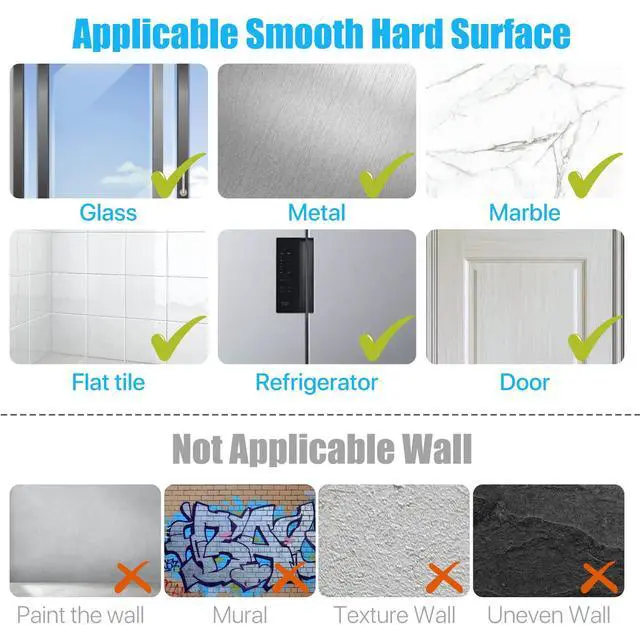 Alt view image 6 of 6 - Reusable Adhesive Wall Hooks 13.5lbs(Max) Transparent , Waterproof and Oilproof For Bathroom Kitchen Heavy Duty 10 Pack
