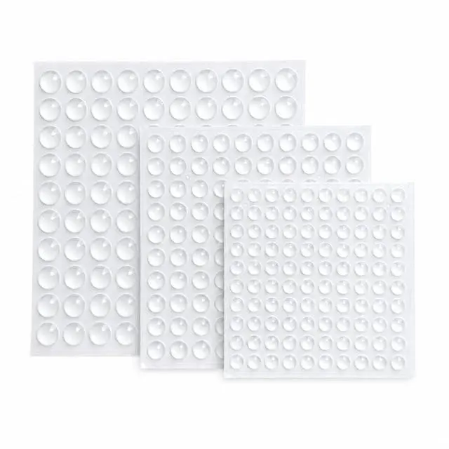 Main image of 300 PCS Cabinet Door Bumpers, Self Adhesive Silicone Dots