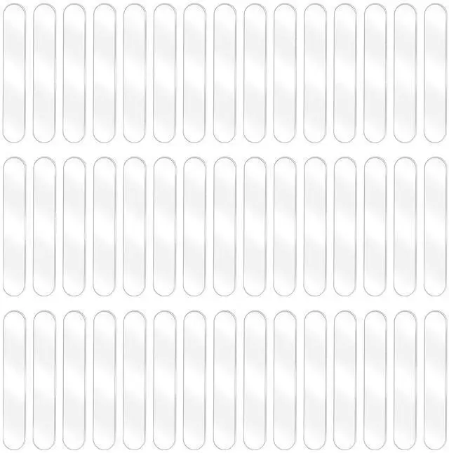 Main image of 50 Pack Cabinet Cupboard Door Bumpers and Clear Silicone Rubber Feet, Clear Cabinet Door Bumpers Self-Adhesive Silicone Pads Sound-Dampening Protectors for Drawers, Cabinets, Furniture, Handles