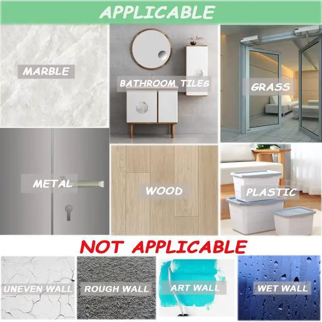 Alt view image 7 of 7 - 202 Pcs Combo Pack Clear Adhesive Bumper Pads, Round Spherical Square, Black, Self Adhesive Sound Dampening Transparent Rubber Feet Pads for Cabinet Doors Drawers Glass Tops Picture Frames Boards