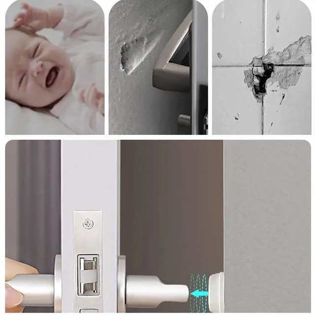Alt view image 5 of 7 - 100pcs Cabinet Door Bumpers Clear Rubber Stoppers Bumpers Self Adhesive Cupboard Door Drawer Furniture Bumpers Glass Tops Cutting Boards Picture Frames 1/2"
