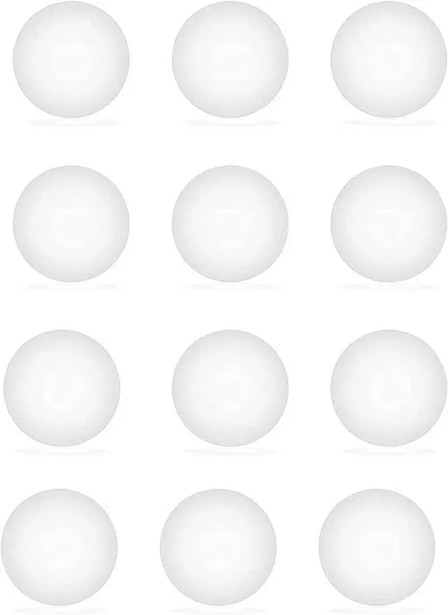Main image of Pack of 12 Rubber Silicone Feet Dot(Diameter:0.575inch) with Adhesive,Compatible with DELL,Asus,Lenovo,HP Laptop,Computer Case,Keyboard Riser,Appliance Feet,Multiple Purpose(White)