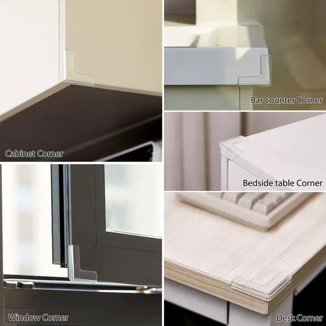 Alt view image 5 of 7 - 4pcs Corner Protectors, Corner Guards to Cover Sharp Furniture