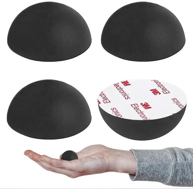 Main image of 1.25" Silicone Hemisphere Bumpers Isolation Feet Rubber Non-Skid Speaker Pads with Adhesive Record Player Audio Isolation Pads for Small Speaker Spikes,Turntable,Amplifiers,Subwoofer,Monitors,Decks