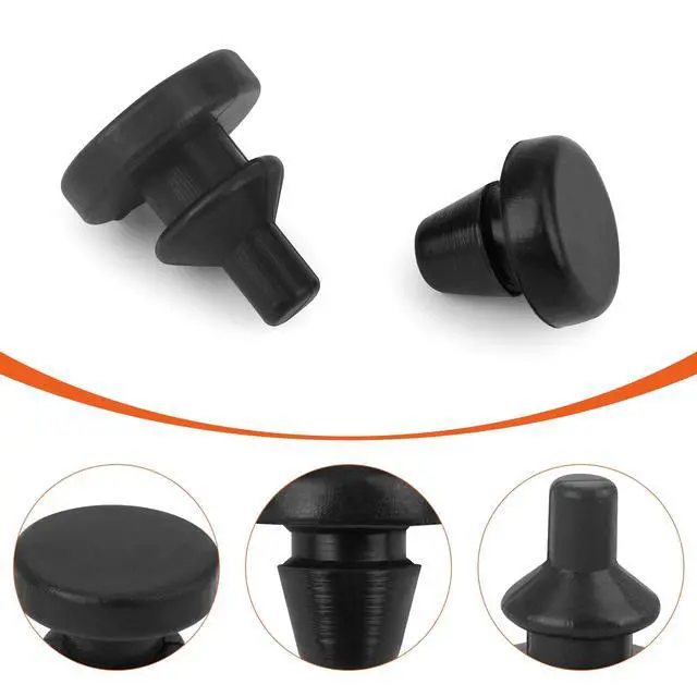 Alt view image 5 of 7 - 8PCS Grill Lid Bumpers, Silicone Bumper Pads for Most Grills