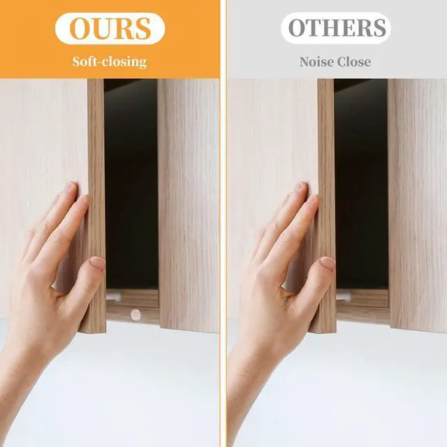 Alt view image 7 of 7 - Clear Cabinet Door Bumpers Pads, Self-Adhesive Silicone Non-Slip Pads