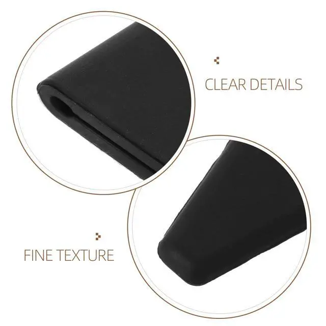 Alt view image 5 of 7 - 8Pcs Silicone Air Fryer Feet Sleeves Dishwasher Safe Non-Slip Bumpers for Dehydrator Racks and Press Cookers Stable Corner Buffer Pads