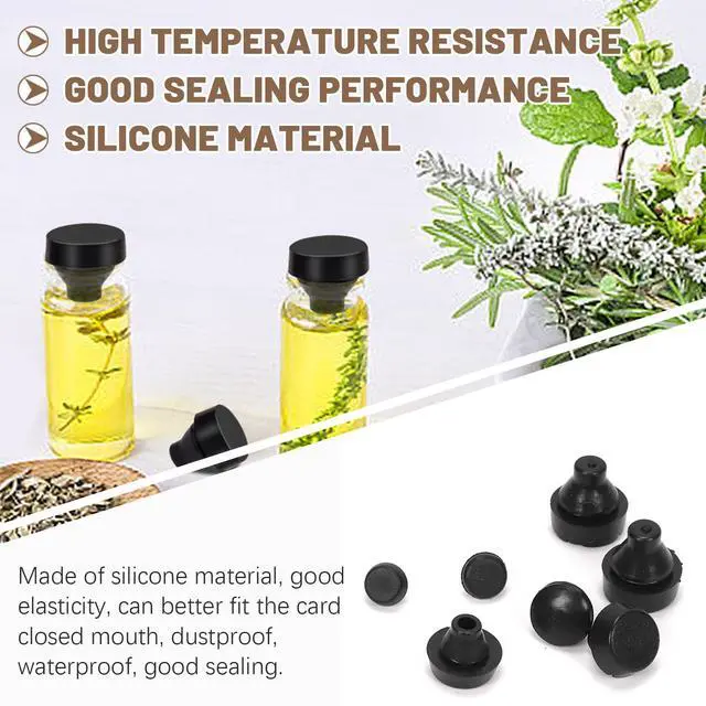 Alt view image 6 of 7 - 70Pcs Rubber Silicone Push in Bumpers Set, TNF-3/4/5/6/7/8 Black Automotive Support Foot Pads Hole Plug for Replacing Lost Bumpers