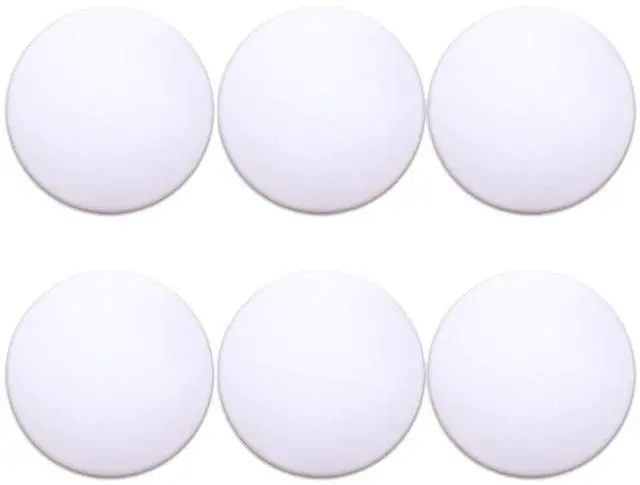 Main image of Door Stoppers (6 Pcs) Door Stops Wall Protector. 2" White Silicone Door Bumpers with Strong Thickened Adhesive of Rubber Knob, Round Wall Shield Cushion. Door Knob Wall Protector,Anti-Collision Pad