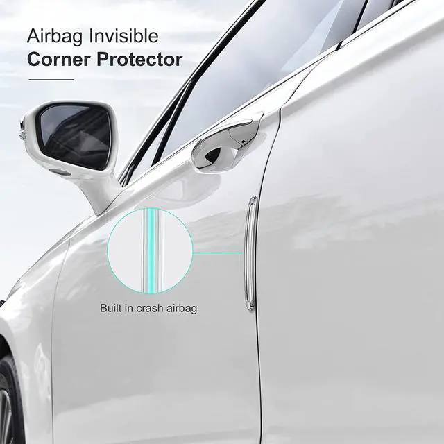 Alt view image 6 of 6 - Clear Furniture Bumpers, Self Adhesive Rubber Bumpers, Door Stoppers Wall Protector, Silicone Strip for Sliding Door Cabinet Drawers (2long2short)