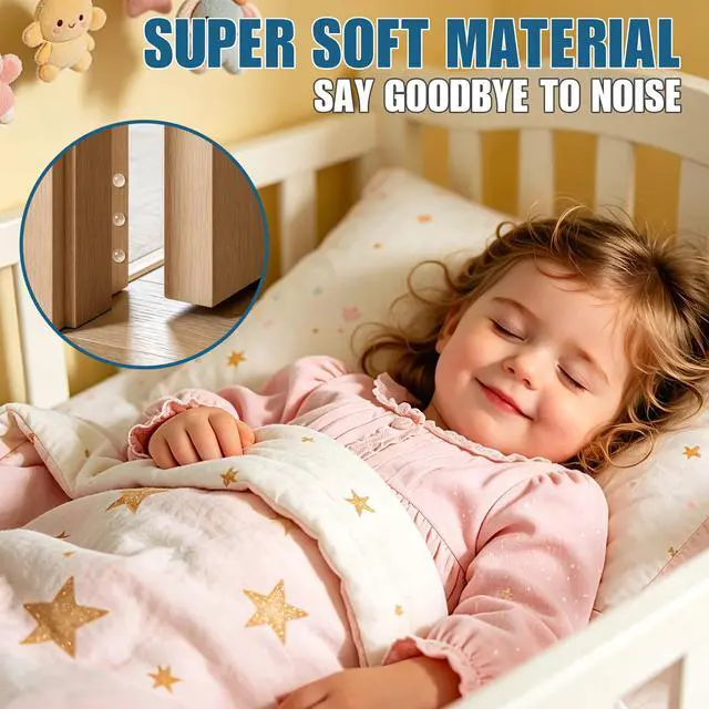 Alt view image 5 of 7 - 200PCS Cabinet Bumpers Clear Rubber Bumpers Self Adhesive, Soft Close Cabinet Door Bumper Dots, Sound Dampening Cupboard Door Bumpers Pads for Kitchen Drawers, Picture Frames, Furniture