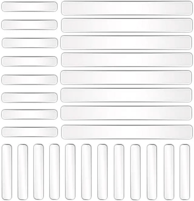 Main image of Cabinet Door Bumpers, 60 Pcs Cabinet Bumper Clear Self Adhesive