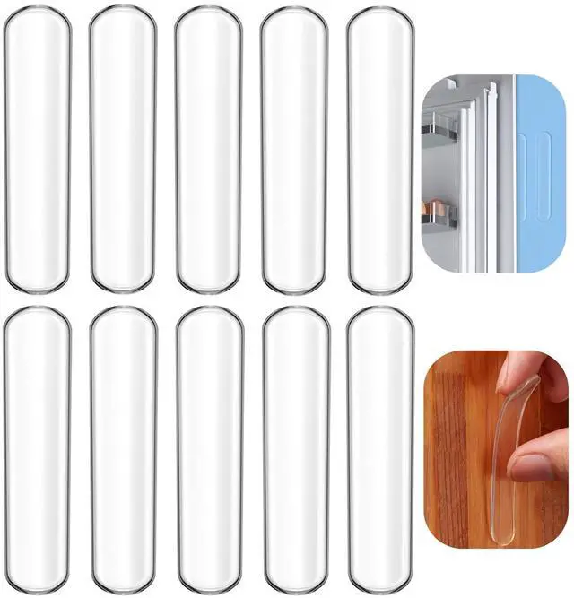 Main image of 10pcs,Wall Bumpers,Door Stoppers,Furniture Bumper,Silencing pad,Anti collision pad,Using for Refrigerator door,Entrance doors,Cabinet doors,Toilet covers,Table corners(M, 6.3*1cm(2.48*0.39in)