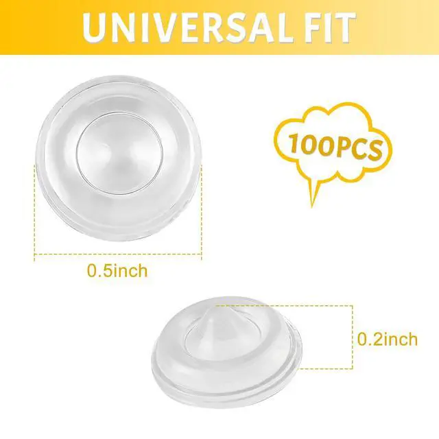 Alt view image 2 of 6 - Silicone Cabinet Bumpers 100pcs 13mm Clear, Self-Adhesive Silicone, Anti-Collision, Noise-Reducing & Anti-Slip, Fit for Doors, Windows & Cabinets, Ideal as Cabinet Stoppers