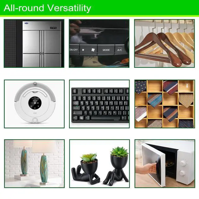 Alt view image 5 of 7 - Cabinet Bumpers Soft Self-Adhesive Clear Rubber Bumper- Cabinet Door pumpers dots Clear Cabinet stoppers Furniture Noise Reducing Silicone Rubber Bumper Extremely Durable(96Pcs)