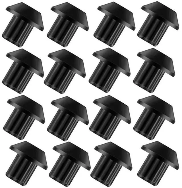 Main image of Range Burner Grate Rubber Feet Kit Replacement for GE, Hotpoint, Kenmore 362. High Temp Resistant Silicone Rubber Bumper Pads Replace Part WB2K101, WB02K0101, 247410 (16 pack)